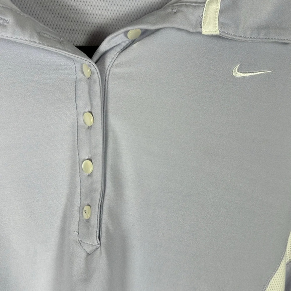 Nike Dri-Fit Purple Short Sleeve Polo - Picture 2 of 6